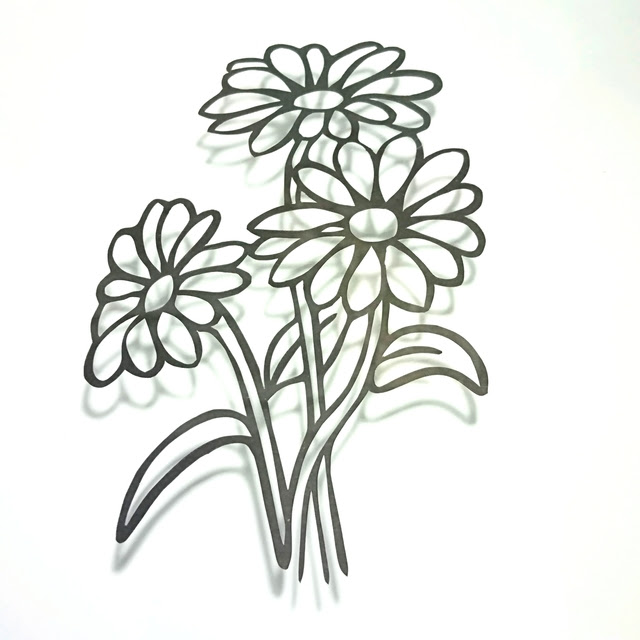 元の花束 切り絵 簡単 すべての美しい花の画像