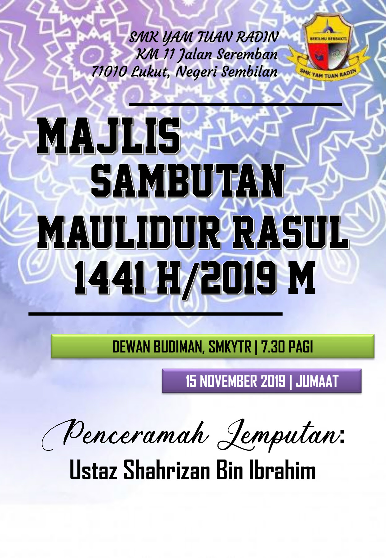Maybe you would like to learn more about one of these? Majlis Sambutan Maulidur Rasul Smkytr 2019 Flip Ebook Pages 1 5 Anyflip Anyflip