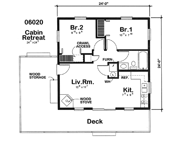  24x24  House  Plans  HomeDesignPictures
