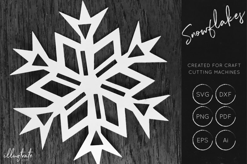 Download Free Snowflake Svg Cut File Snow Flake Cut File Christmas ...