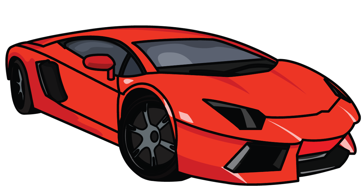 Mewarnai Mobil Lamborghini Aventador / Mewarnai Gambar Mobil