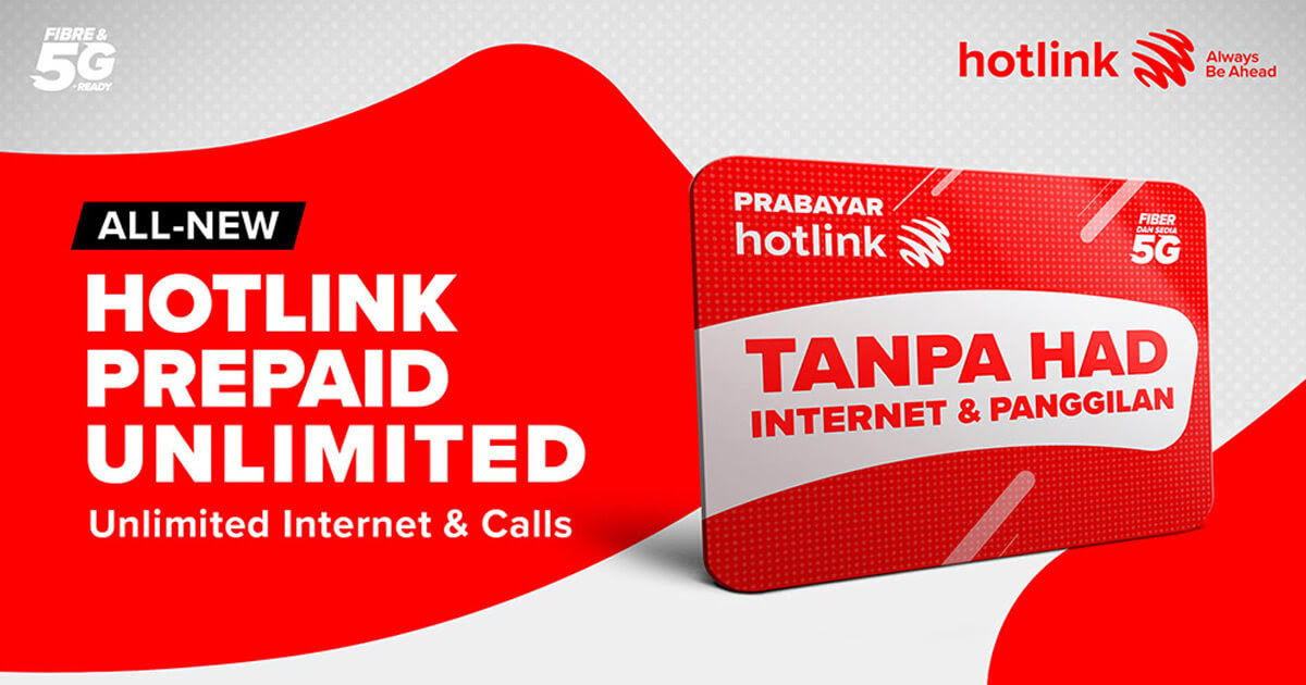 Gear up, get started, and speed away with hotlink fast, the no.1 4g prepaid! Hotlink Prepaid Now With Truly Unlimited Internet And Calls