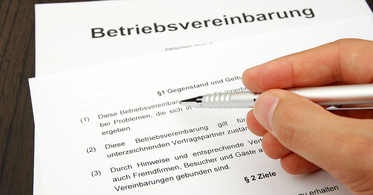 Ergänzung Zum Arbeitsvertrag Formulieren / Servicecenter ...