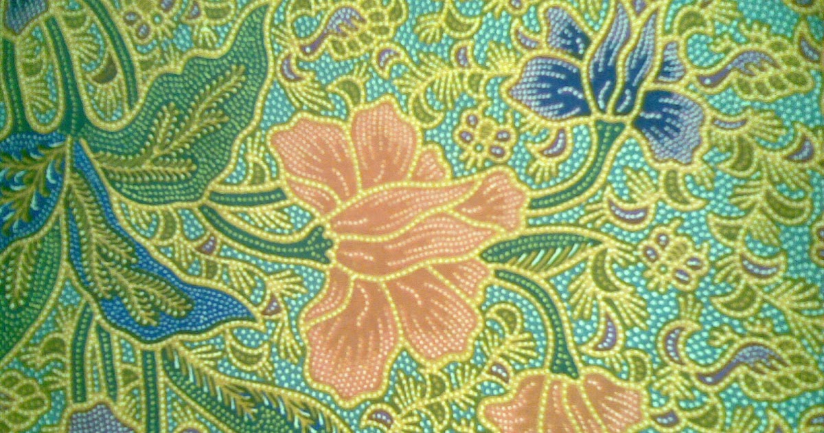 Contoh Batik  Encim Contoh II