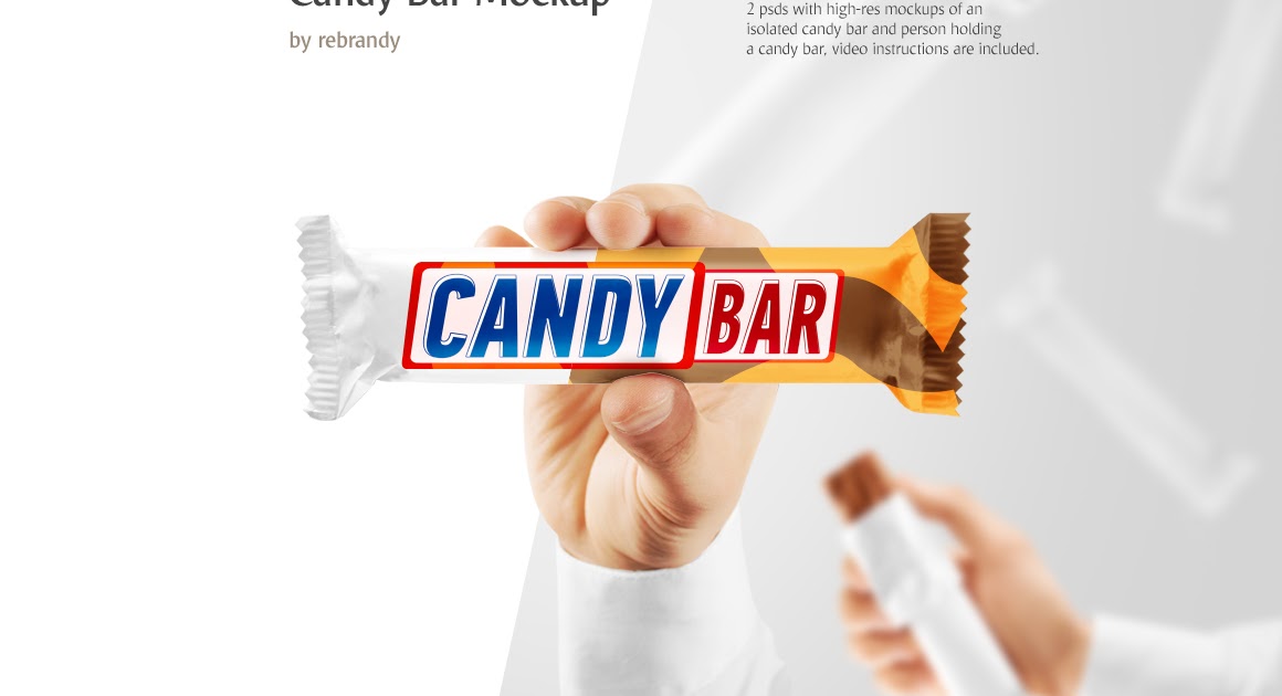Download Chocolate Snack Bar Mockup