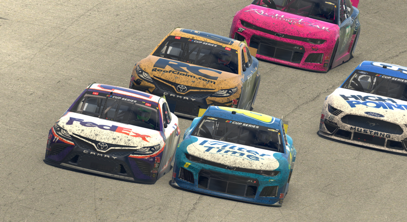 The second quickest time gets the second inside position, third gets the third and so on. Denny Hamlin Passes Dale Jr For Victory In Enascar Iracing Pro Invitational Series Opener News Media Bristol Motor Speedway