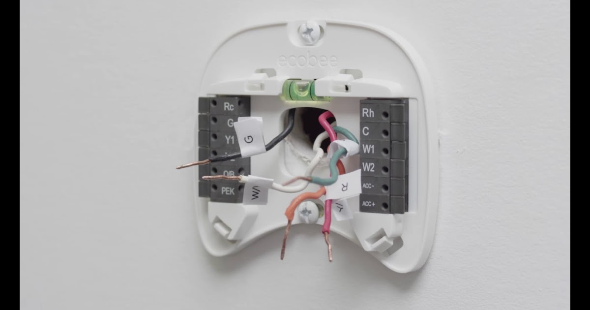 Ecobee Ac Wiring Diagram - Home Wiring Diagram