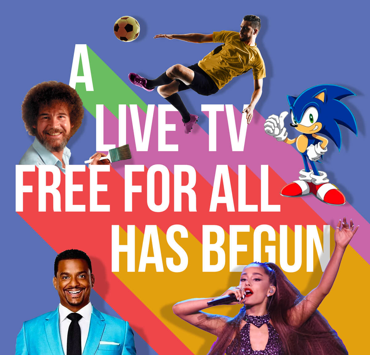 A Live TV free for all has begun.