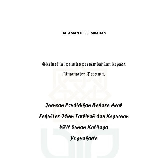 Contoh Abstrak Skripsi Universitas Negeri Malang - Kabar Click