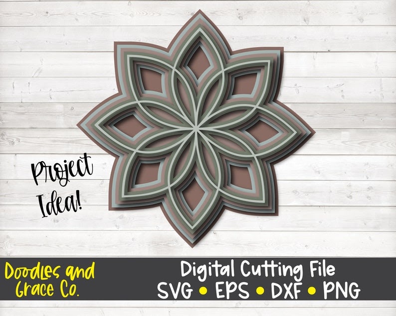 Free Free 206 Layered Mandala Free Svg SVG PNG EPS DXF File