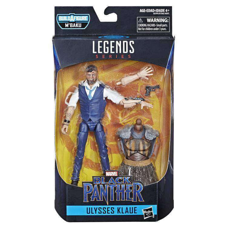 Image of Black Panther Marvel Legends Wave 2 (M'Baku BAF) - Ulysses Klaue - FEBRUARY 2019