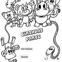Our collection of happy birthday pictures can be a source of inspiration for your own wishes and an affectionate introduction to a friend's special day. Birthday Coloring Pages Hellokids Com
