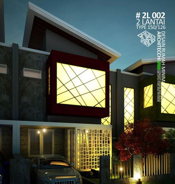 Desain Rumah  Minimalis  Luas  Tanah  60m2  Erectronic
