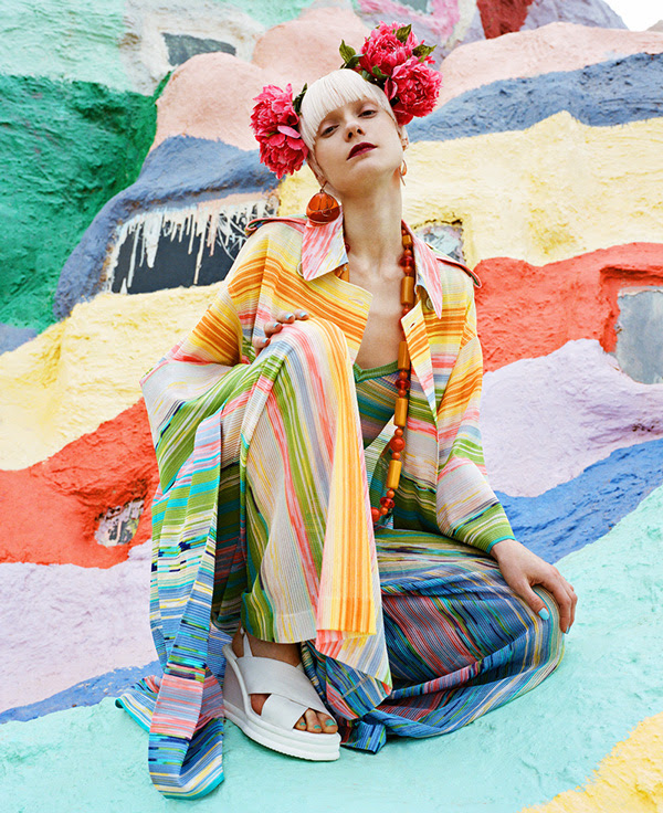 Salvation Mountain, fashion editorial by Julia Galdo and Cody Cloud