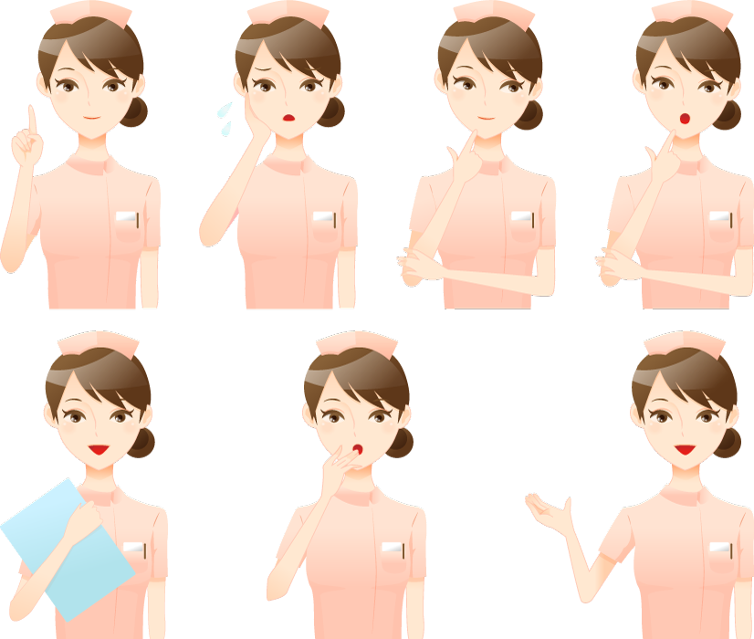 すべての動物の画像 ぜいたくナース イラスト 無料