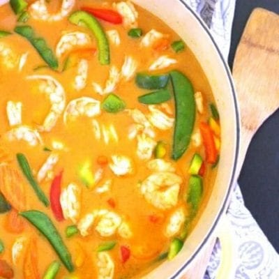 How To Make Shrimp Curry With Prepared Roland Red Curry Paste Thai Shrimp Curry Lisa S Dinnertime Dish Toss Wide Rice Noodles With Curry