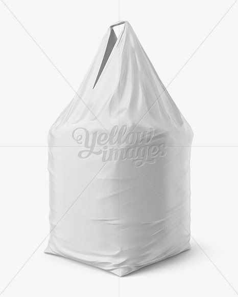 Download Download 1000kg Concrete Plastic Bag Mockup - Halfside ...