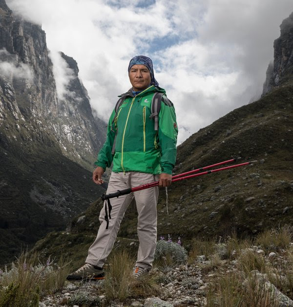Saúl Luciano Lliuya, en Huaraz, Perú