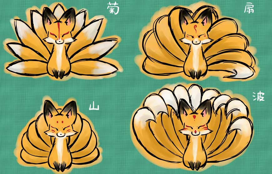 無料イラスト画像 ラブリーかわいい かっこいい かわいい キツネ イラスト