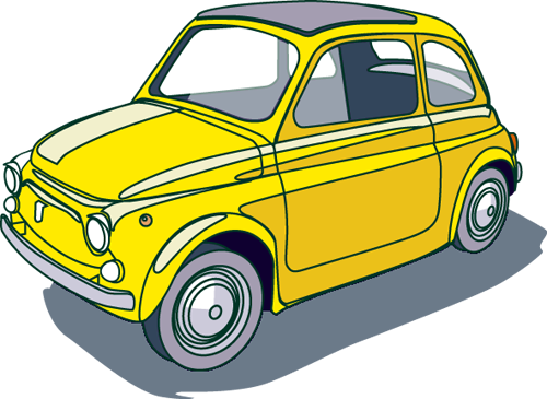 おしゃれ オシャレ 車 イラスト Kuruma