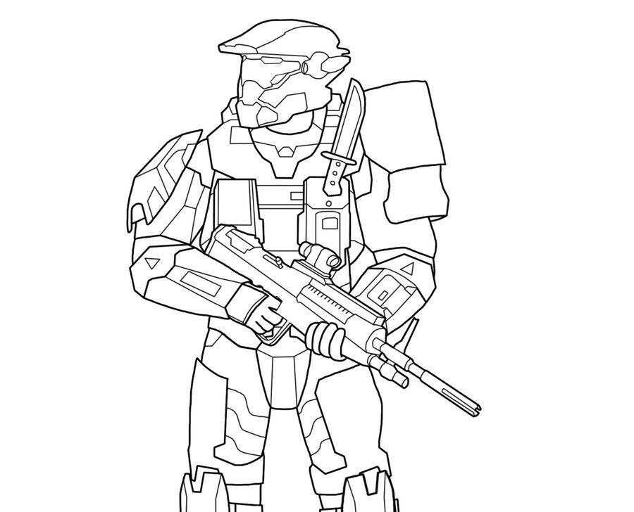 Halo reach eva line art. Free Halo Color Pages Download Free Halo Color Pages Png Images Free Cliparts On Clipart Library