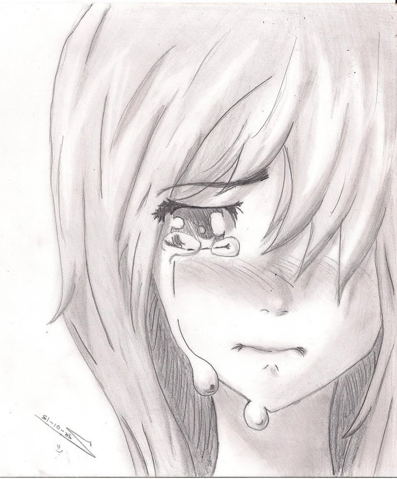 Anime Sad Love Hd Wallpaper Freewalldroid