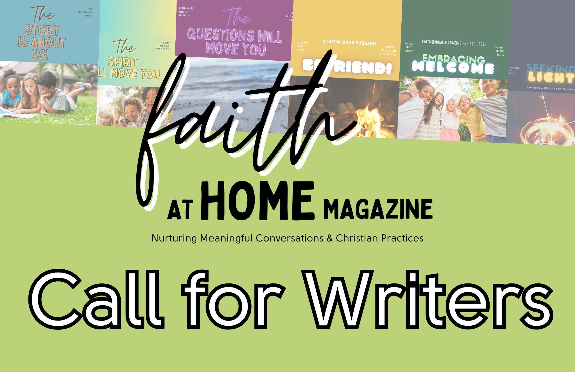 Faith at Home Magazine Call for Writers