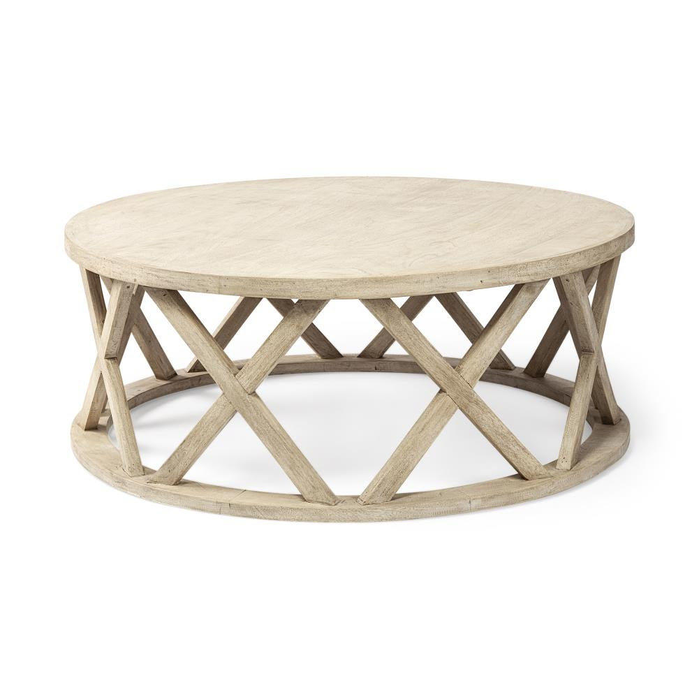 Browse a variety of modern furniture, housewares and decor. Mercana Forsey 46 In Round White Solid Wood Top And Base Coffee Table In The Coffee Tables Department At Lowes Com