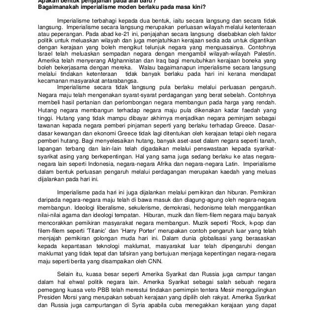 Contoh Soalan Kertas 3 Sejarah Kerajaan Agraria Dan 