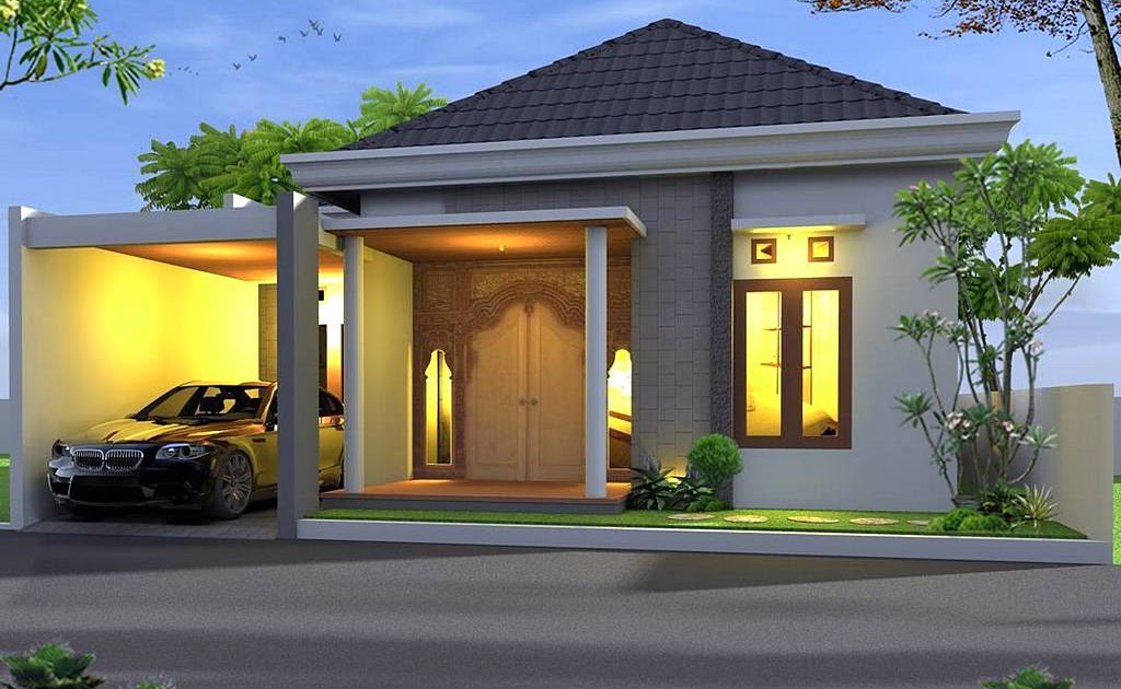  Gambar  Model Desain Rumah Tampak Depan Contoh  O