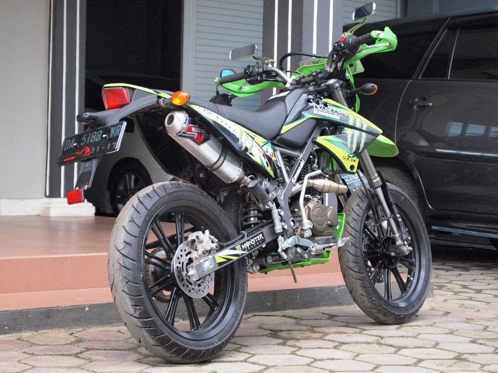 Modifikasi Kawasaki D Tracker 150 Se Gaulotomotif