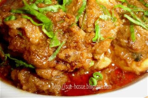 Resepi Rendang Ayam Perak - Santapan Siang