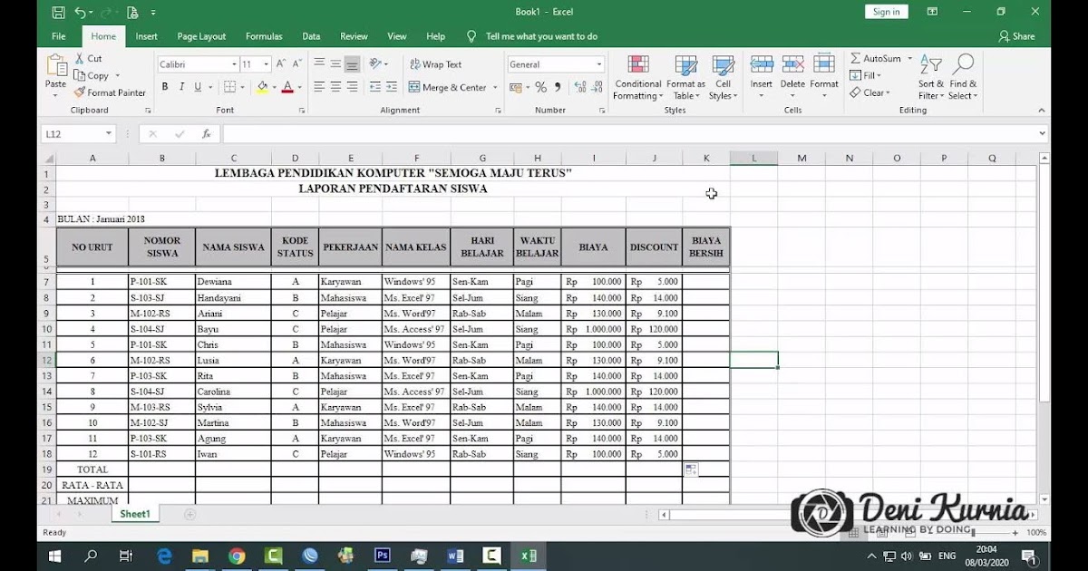 Contoh Soal Ukk Akuntansi - Belajar Online
