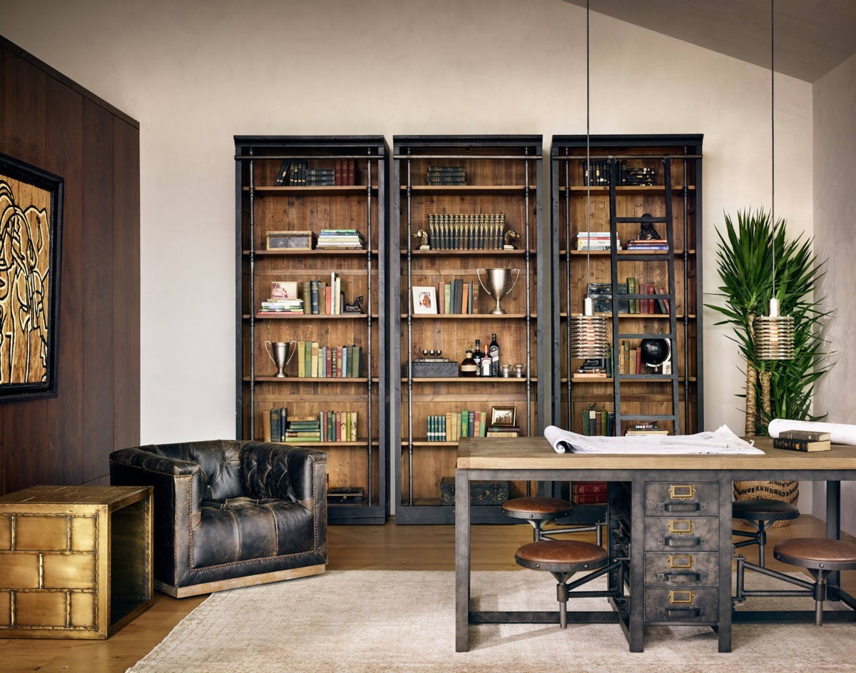 Thanks to the internet that's more than possible. 33 Inspiring Industrial Style Home Offices That Sport Beautiful Workspaces
