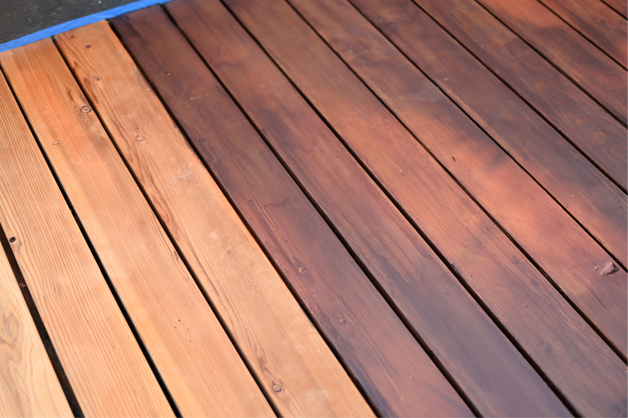 Ideal for use on exterior decks, doors, siding, fences, shutters, shakes and outdoor wood furniture, these coatings can be used on treated wood, cedar, redwood, pine, oak. How I Stained Our Deck With Sherwin Williams Sg Style