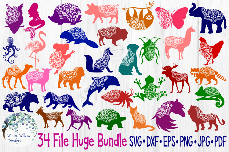 Download Baby Giraffe Mandala Svg Printable - SVG Layered