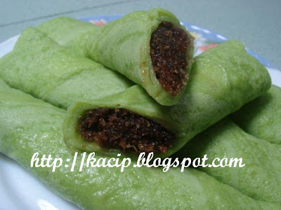 Kacip's Kitchen: Kuih Ketayap