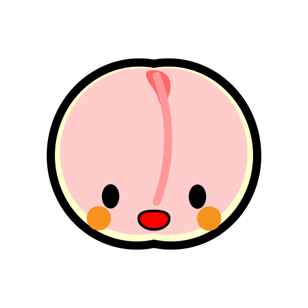 トップ100桃 イラスト かわいい 手書き 無料イラスト集