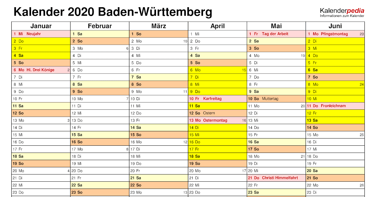 Jahreskalender 2021 Zum Ausdrucken Kostenlos Baden ...