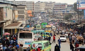 Las ciudades de los países en desarrollo, como Nairobi en Kenia, continúan creciendo.