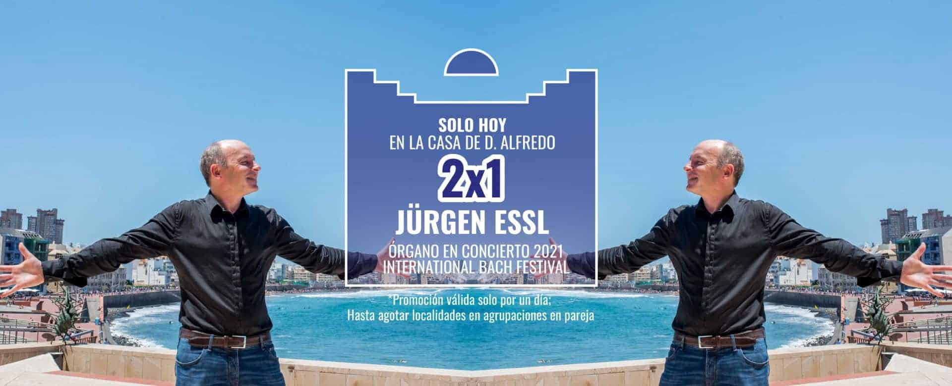 Hoy, promoción 2x1 para el concierto de Jürgen Essl