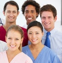 Photo of public health professionals