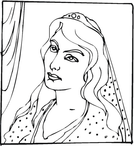Maybe you would like to learn more about one of these? Queen Esther Coloring Page Free Printable Coloring Pages