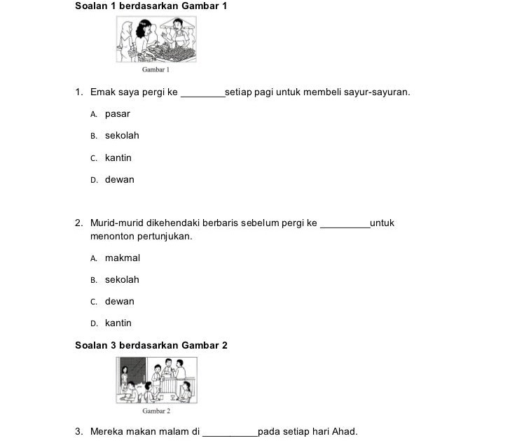 Contoh Kata Majmuk Tahun 5 - Contoh Top