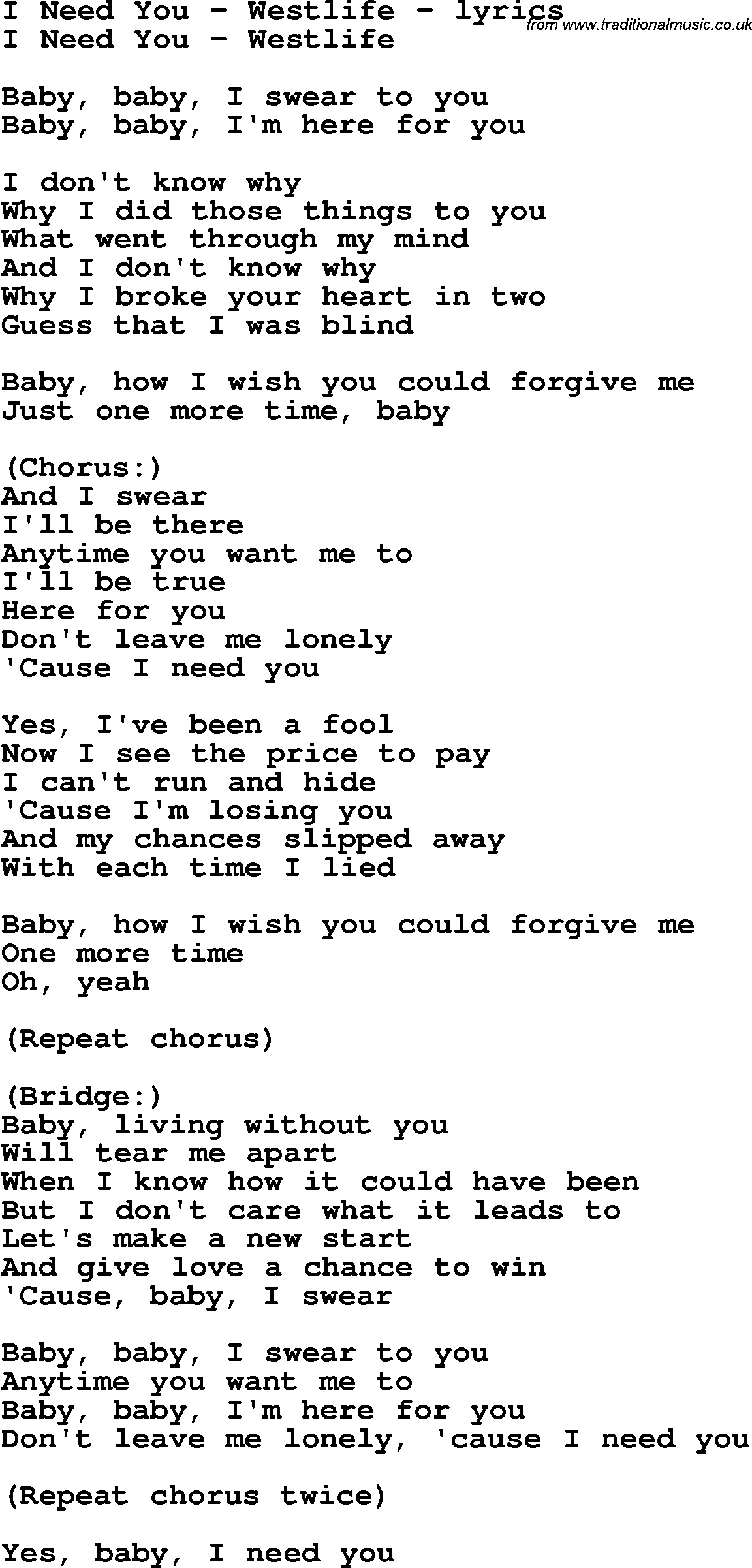 I Want To Be With You Baby Lyrics Lyricswalls