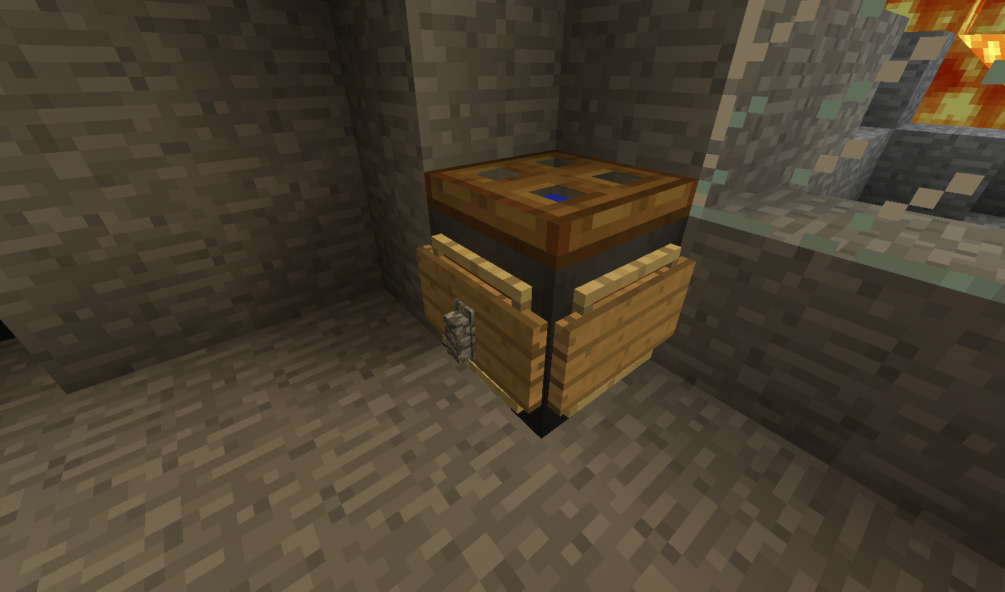 What is the title of this picture ? How To Build A Barrel In Minecraft