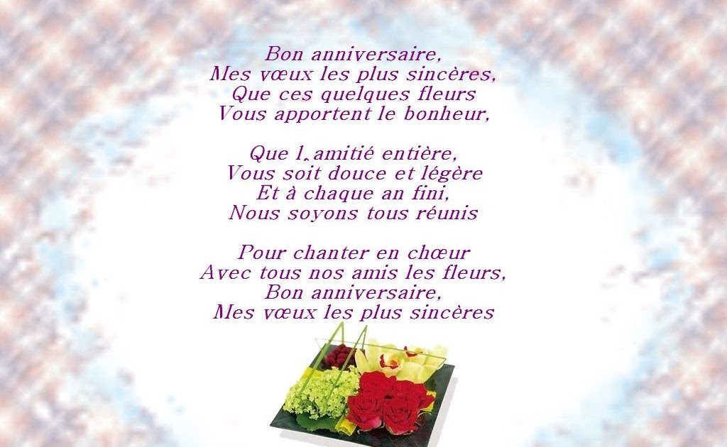 Souhait Danniversaire Belle Soeur Maragaret