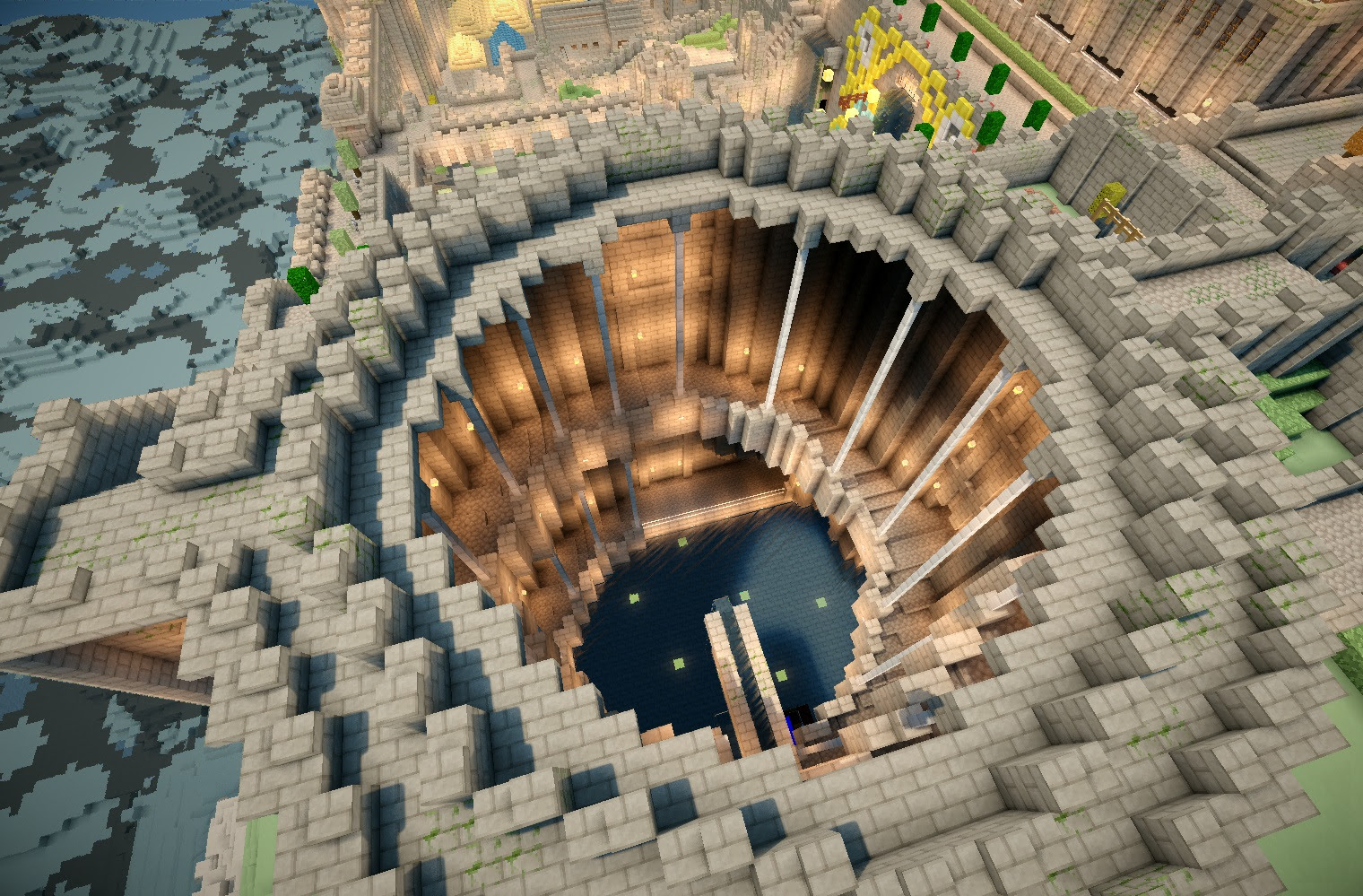 ベストオブ 螺旋階段 マイクラ Minecraftの最高のアイデア