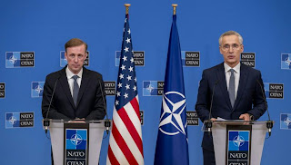 NATO Secretary General chairs meeting of National Security Advisers, addresses preparations for Washington Summit