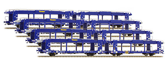 Vierteiliges set autotransportwagen typ laaers der internationalen spedition mosolf, epoche vi. Ls Models 32152 Typ Laaers 23 88 437 1 328 6 376 5 402 9 409 4 Autotransportwagen H0 Modellbahn Katalog